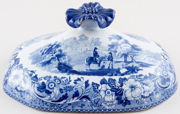 Lid large Farmer and Workman c1820